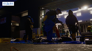 【漁港】千葉県 勝浦漁港 水揚げされたマグロ５